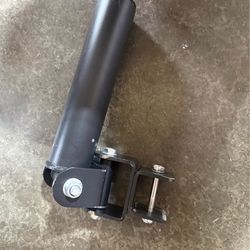 Squat rack t-bar attachment