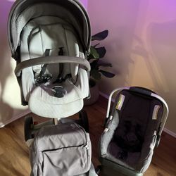 Stokke Stroller and Car seat