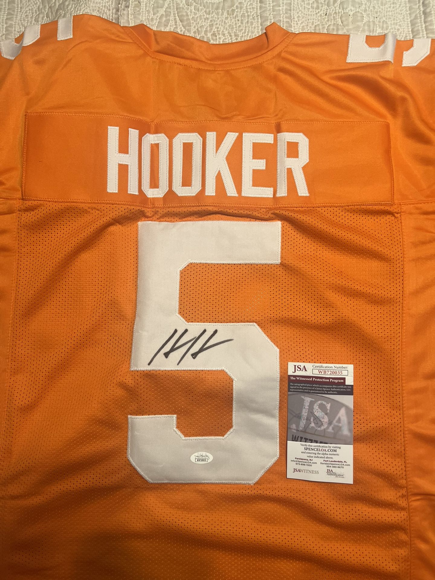 Custom Autographed Jersey