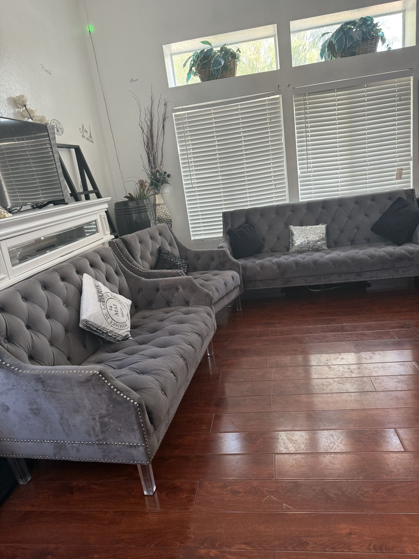 3 Pieces Sofas Set