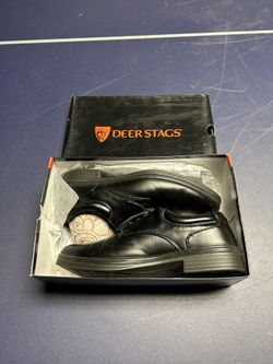 Deer Stag Black Dress Shoes Size 6 Shoes - Lightly Used