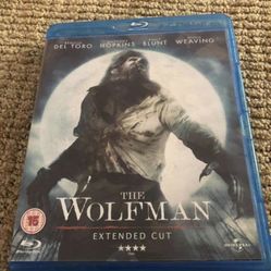 The wolfman Blu-ray