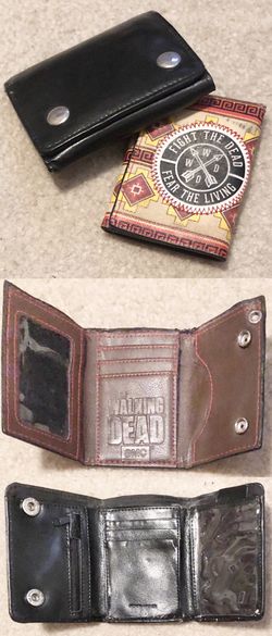 2- TRI FOLD WALLETS ($5 EACH)