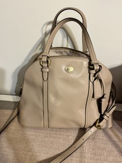 COACH PAYTON SATCHEL LEATHER HANDBAG