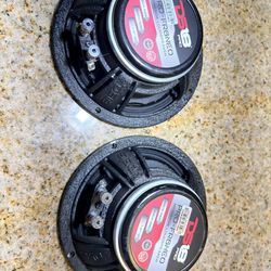 DS18 6.5” Neo Pro FR6  Mid Range 2 Way Loud Speakers