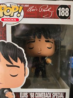 Elvis- Funko Pop- $ 188- '68 Comeback  Special