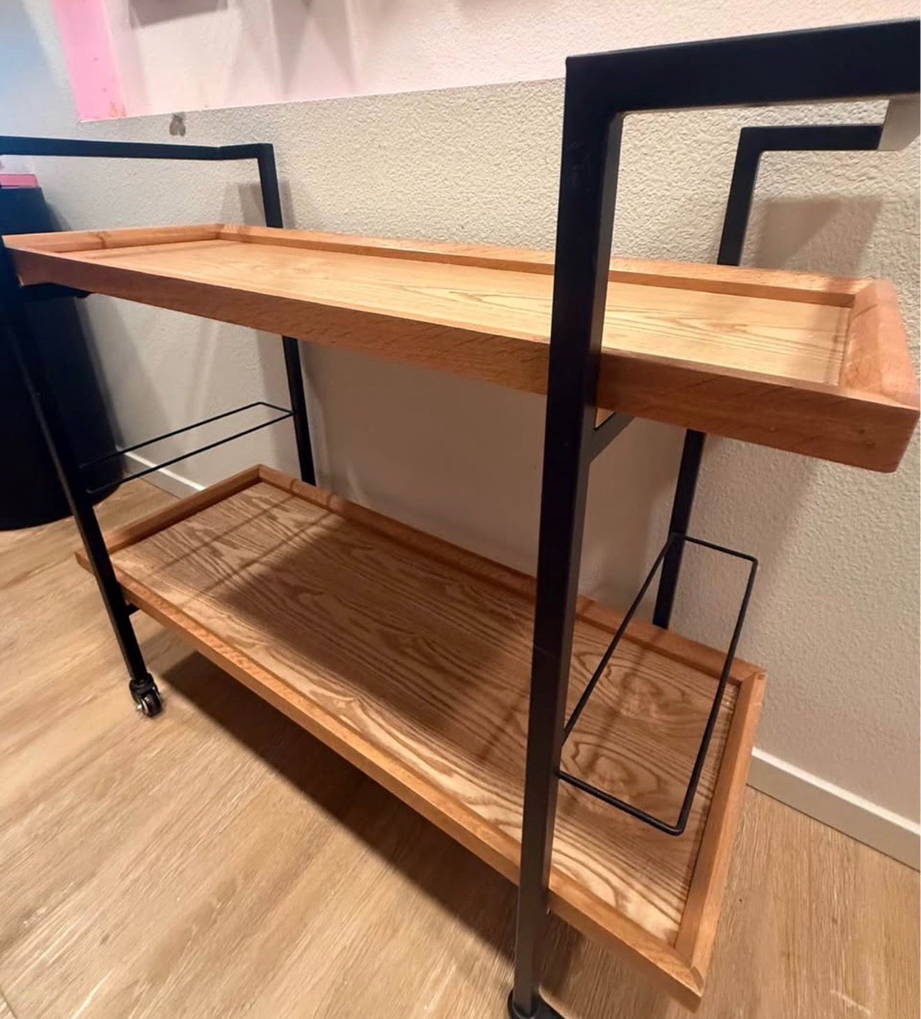 Industrial Bar Cart – Like New