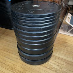 Bumper Plate Set 320 Pounds