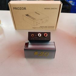 AUDIO DIGITAL OPTICO ANALOGO CONVERTER