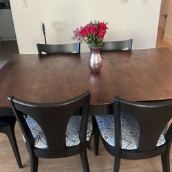Dining Table And Chairs 