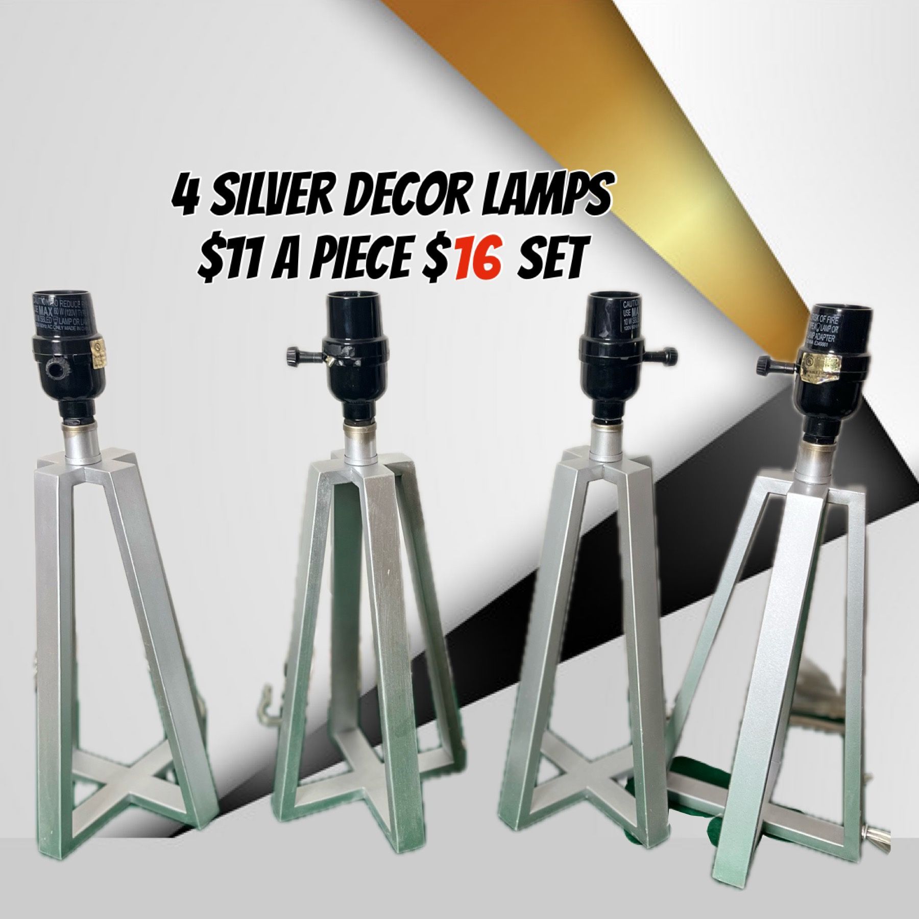 4 Lamps