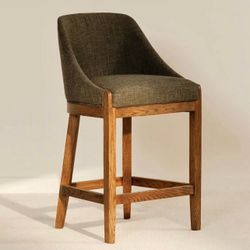 (6) NEW IN-BOX—Retail $599—Counter Stools in Performance Fabric—Free Delivery