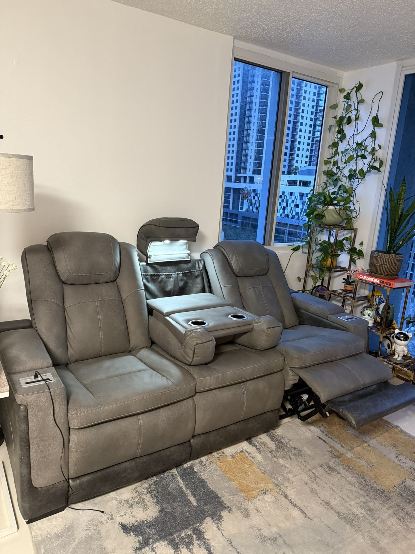 Dual Recliner Sofa