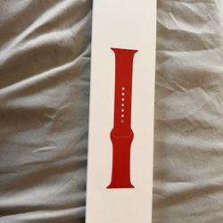 *NEW* Red Apple Watch Band 45mm M/l