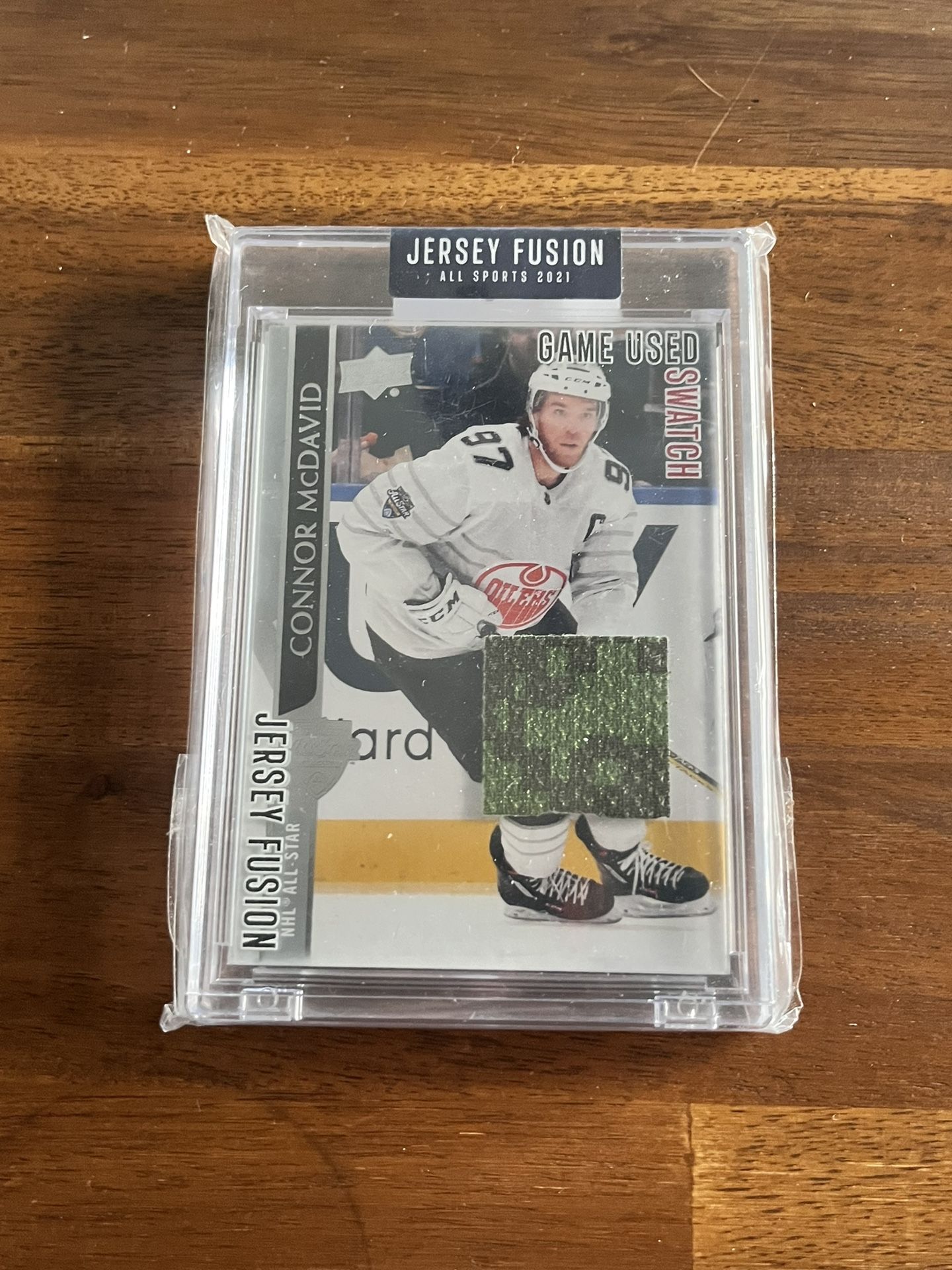 Game Worn Connor Mcdavid Jersey Patch