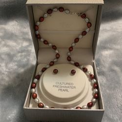 Cultured Freshwater Pearl Set 