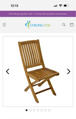 Strongtek teak chair