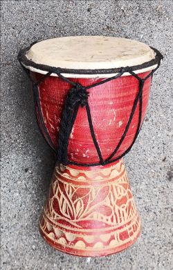 Miniature Jimbe Finger Drum