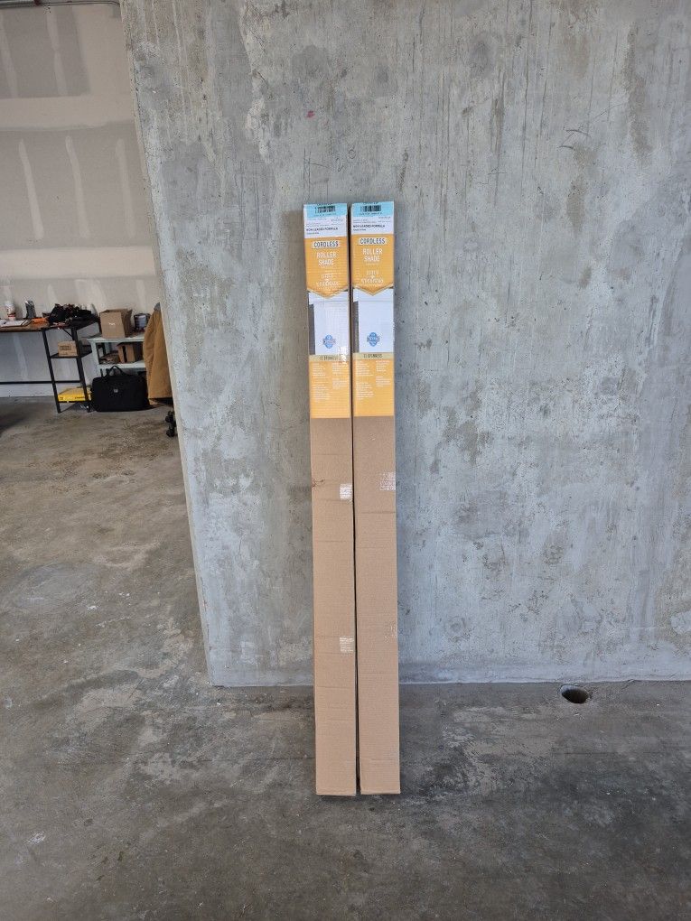 2 Cordless Roller Shades By Windowarw