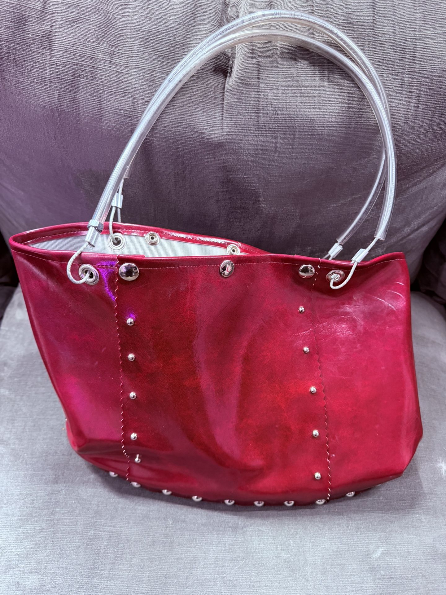 Hand made Purse in PDX with recycled materials