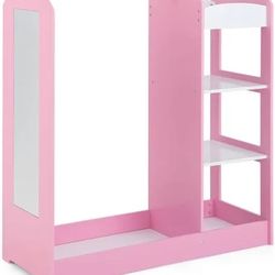 Pink Kids Dress Up Closet