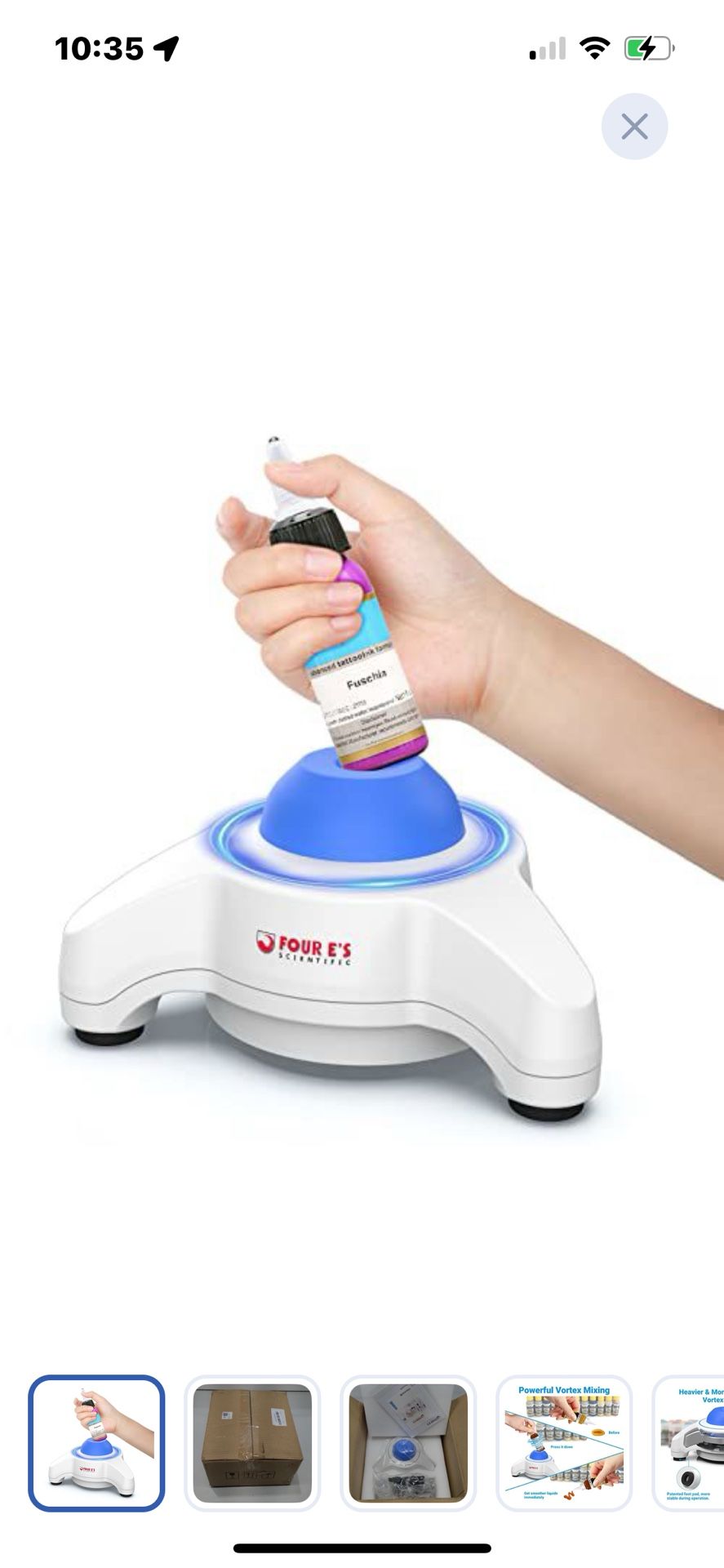 “New”Mini Paint/nail Polish Etc. (portable)Mixer(retail$89)