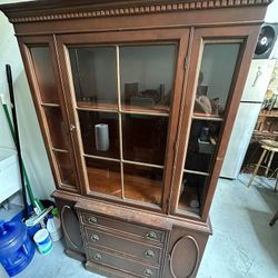 Antique China Cabinet 