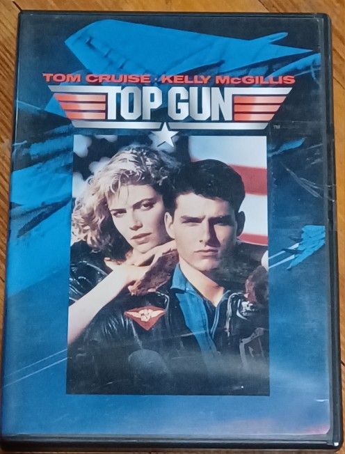 Top gun DVD Tom Cruise Val Kilmer Action Movie Planes Flying