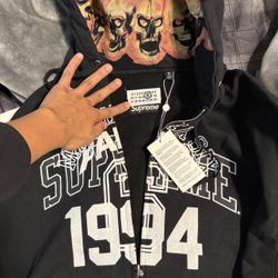 Supreme x Maison Margiela Collab Zipup