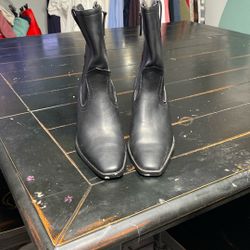 Black Ankle Boots 
