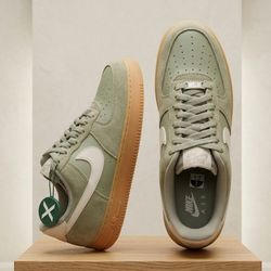 Nike Air Force 1 ‘07 LV8 “Jade Horizon” Suede Sneakers - Men’s Size 7