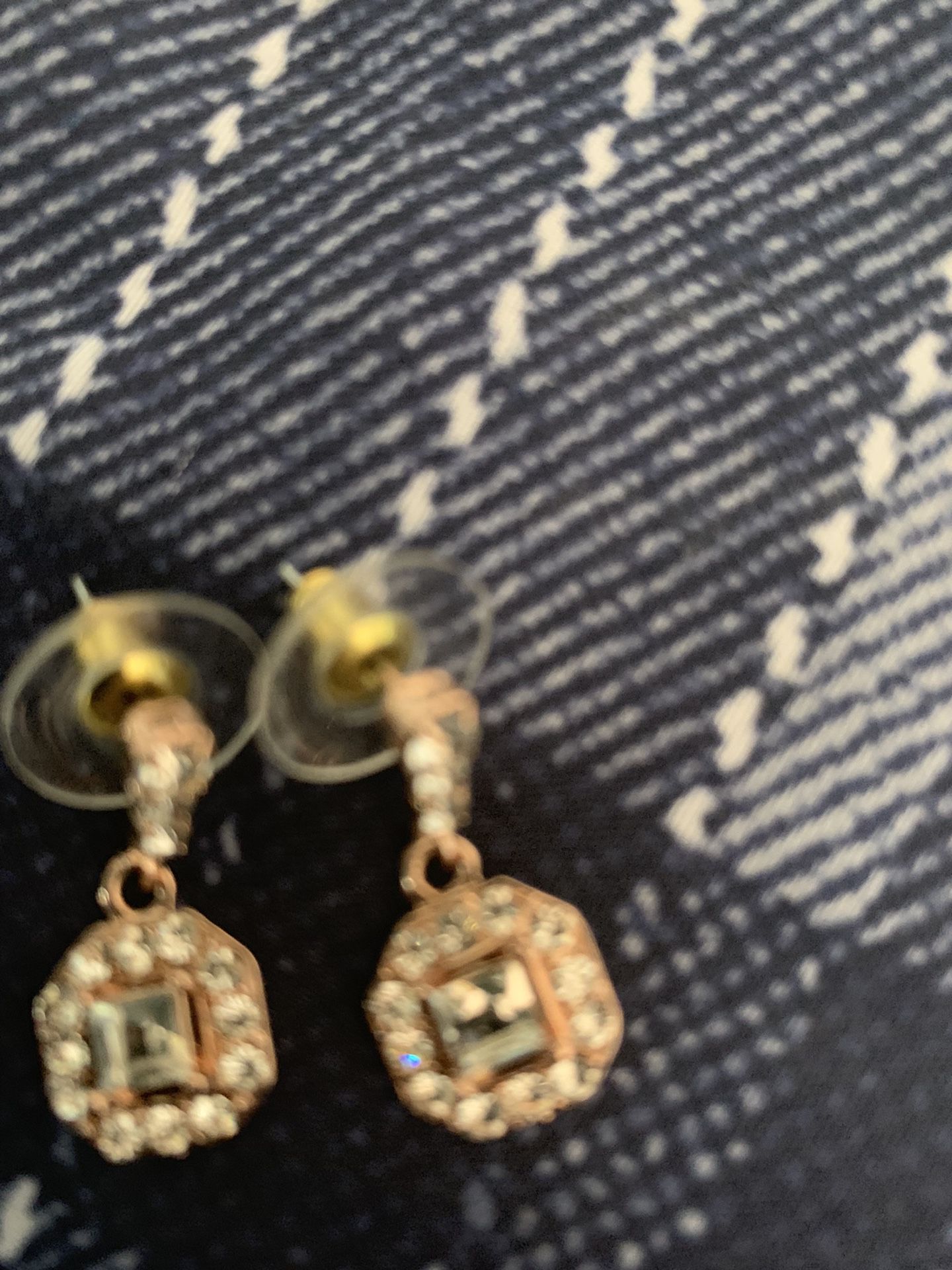 Rose Gold Earrings 