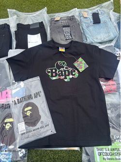 Bape shirt size large, brand new.