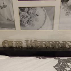 Beautiful Our Wedding Frame ...NEW