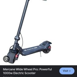 Mercane Wide Wheel Pro $1500 . Asking $400