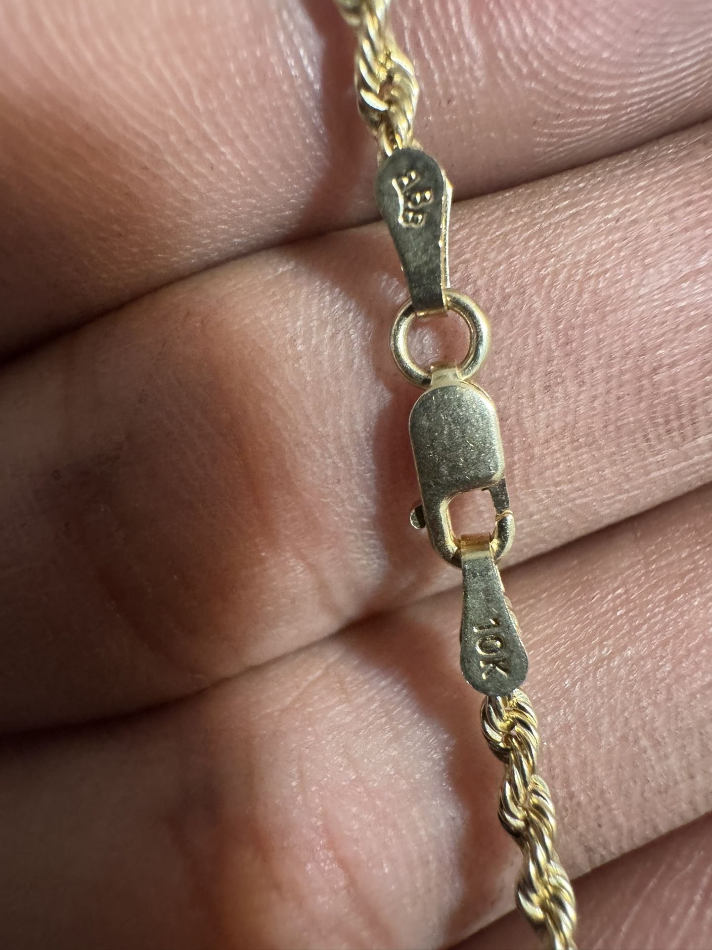 10k Gold Rope Chain