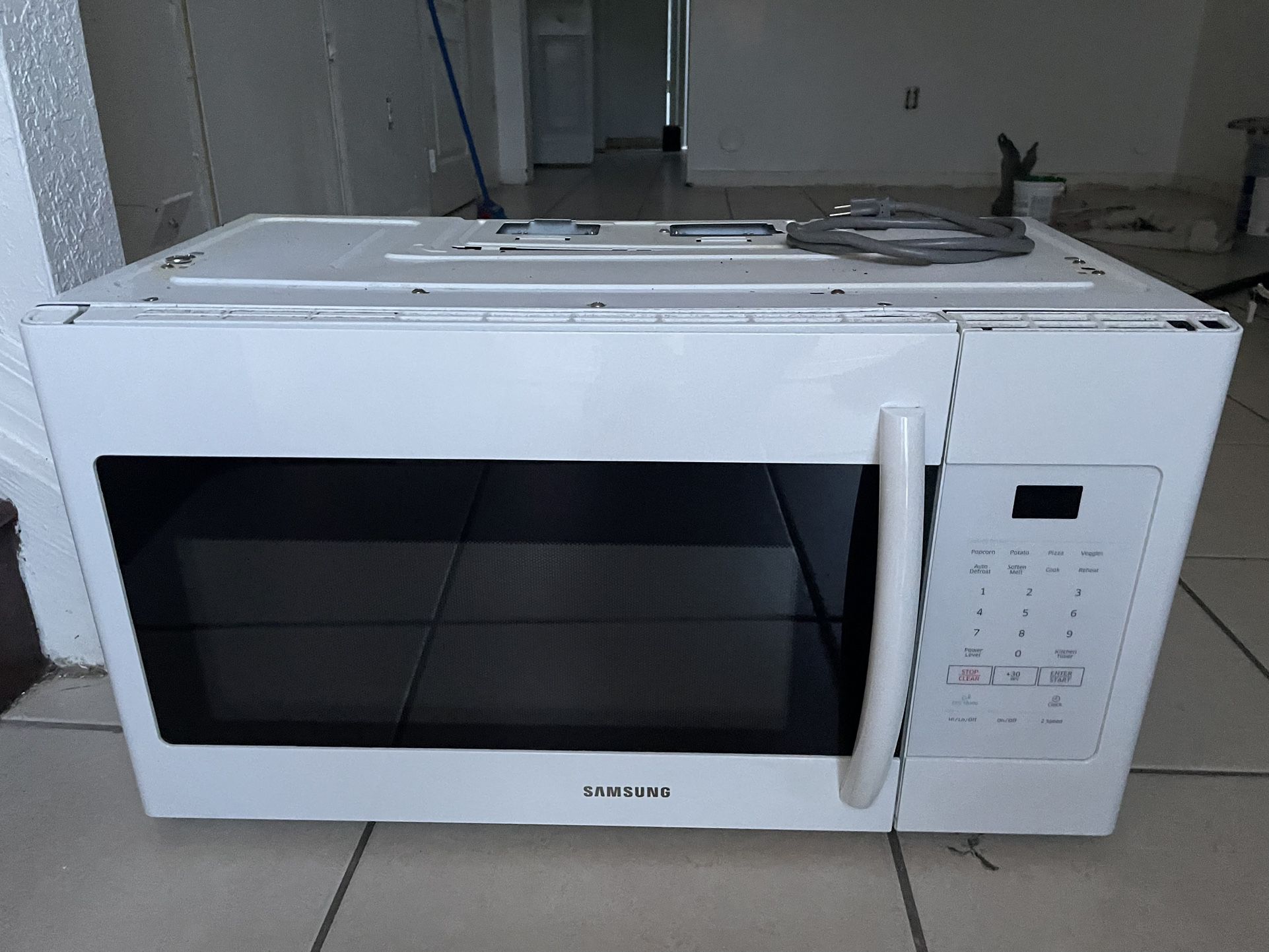 Samsung Microwave Over The Range Microwave With Sensor Cooking Controls