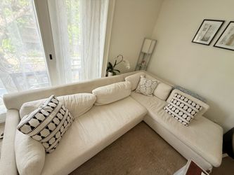 3 years old West Elm sectional couch