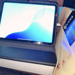 iPad (a16)  With Case And Screen Protector 