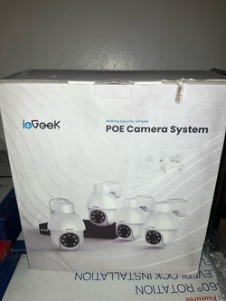 ieGeek POE Camera System $300 MSRP