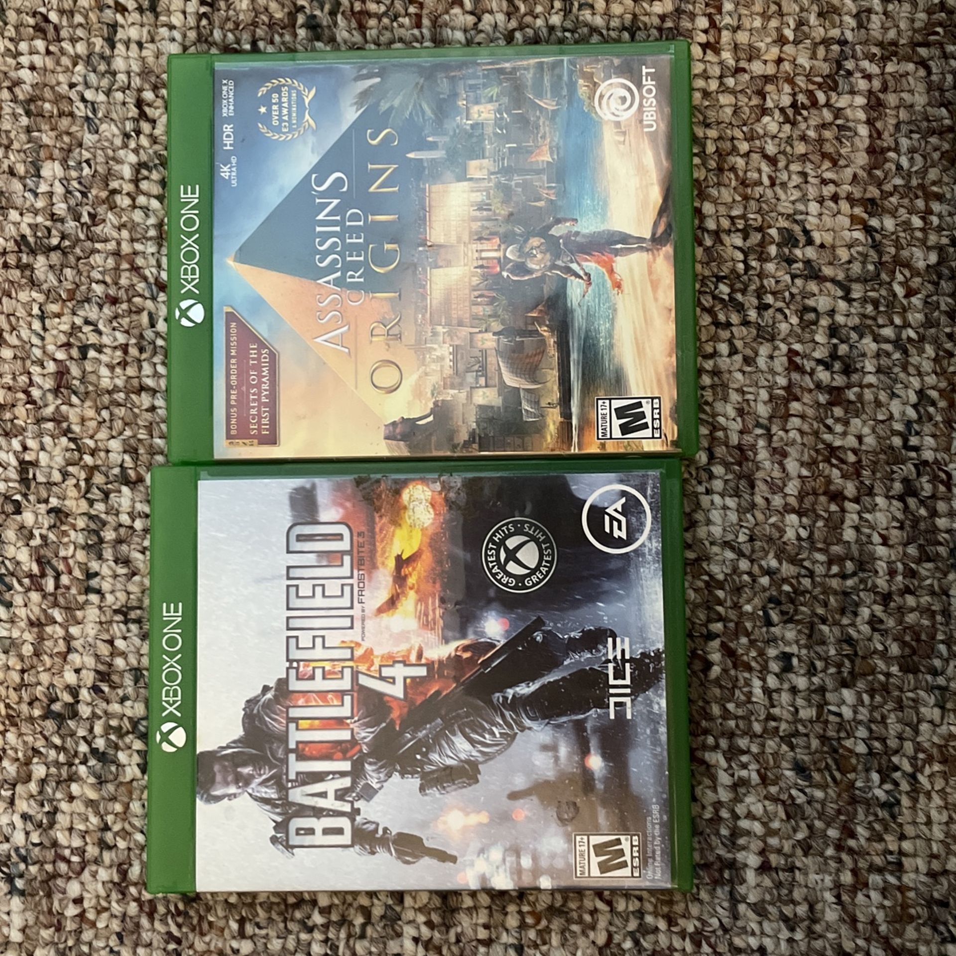 Battlefield 4 , Assassin Creed Origins