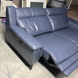 Living Spaces Recliner Couch