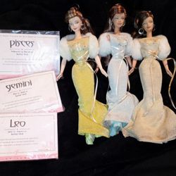 Zodiac Barbies