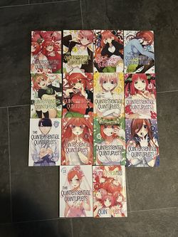 Quintessential Quintuplets Manga 1-14