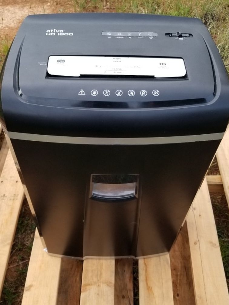 Ativa HD 1600 16 Sheet Paper Shredder