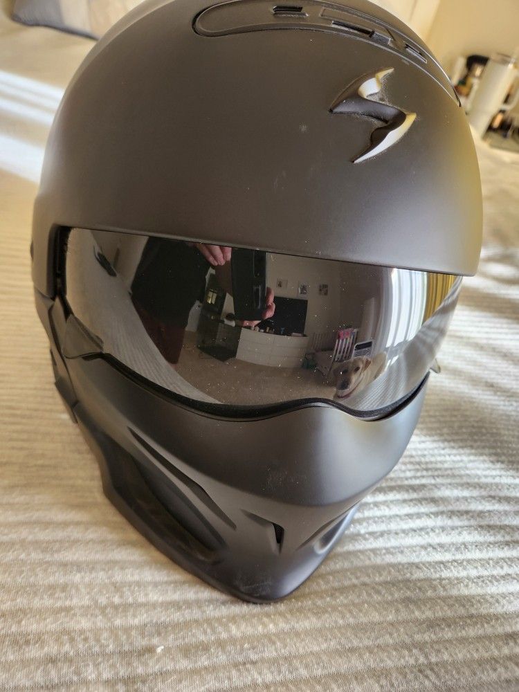 Scorpion Exo Covert Motorcycle Helmet - XL Black