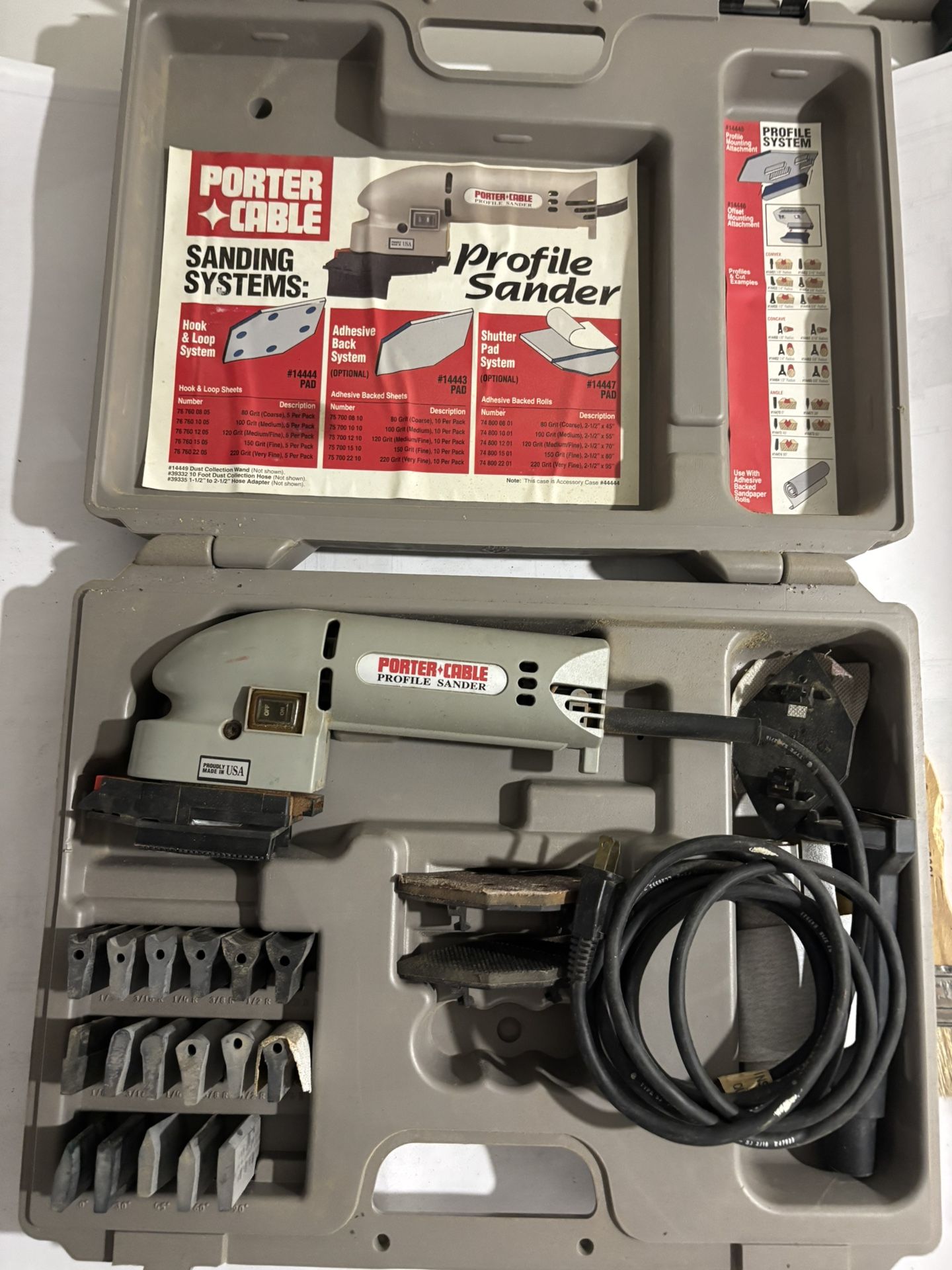 Porter Cable Profile Sander