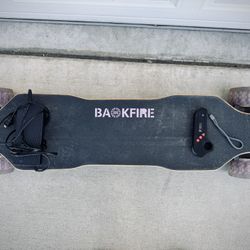 Backfire Zealot Long Board With Cloud wheels 
