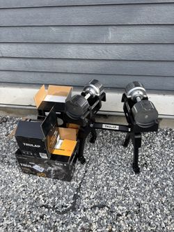 Ajustable Dumbbells And Stand 