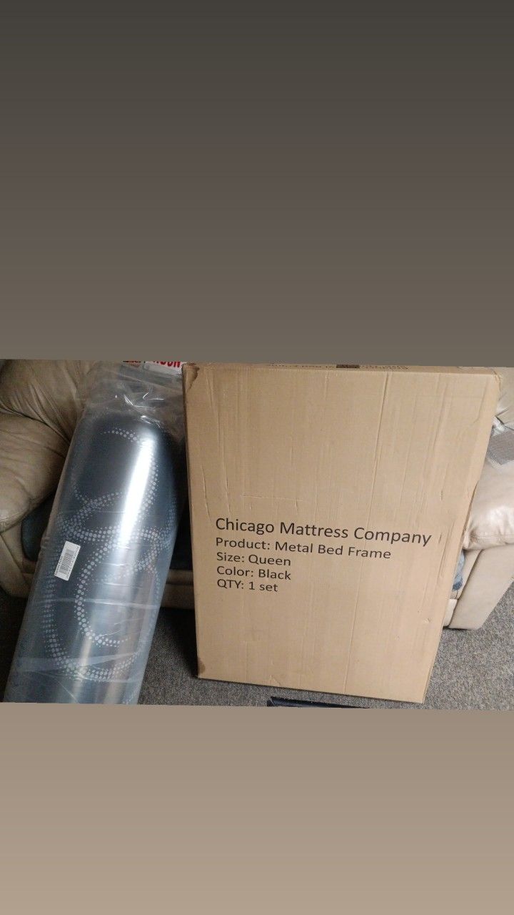 Queen Size Mattress & Platform